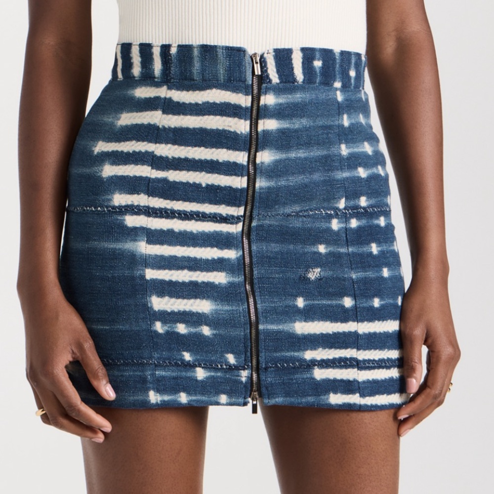 Studio 189 NWT Indigo Mini Skirt